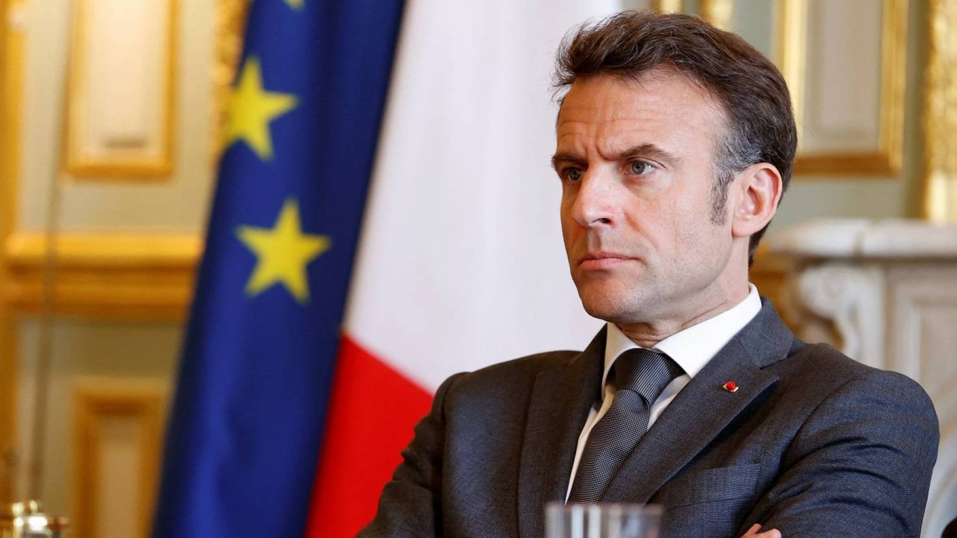 الرئيس الفرنسي إيمانويل ماكرون