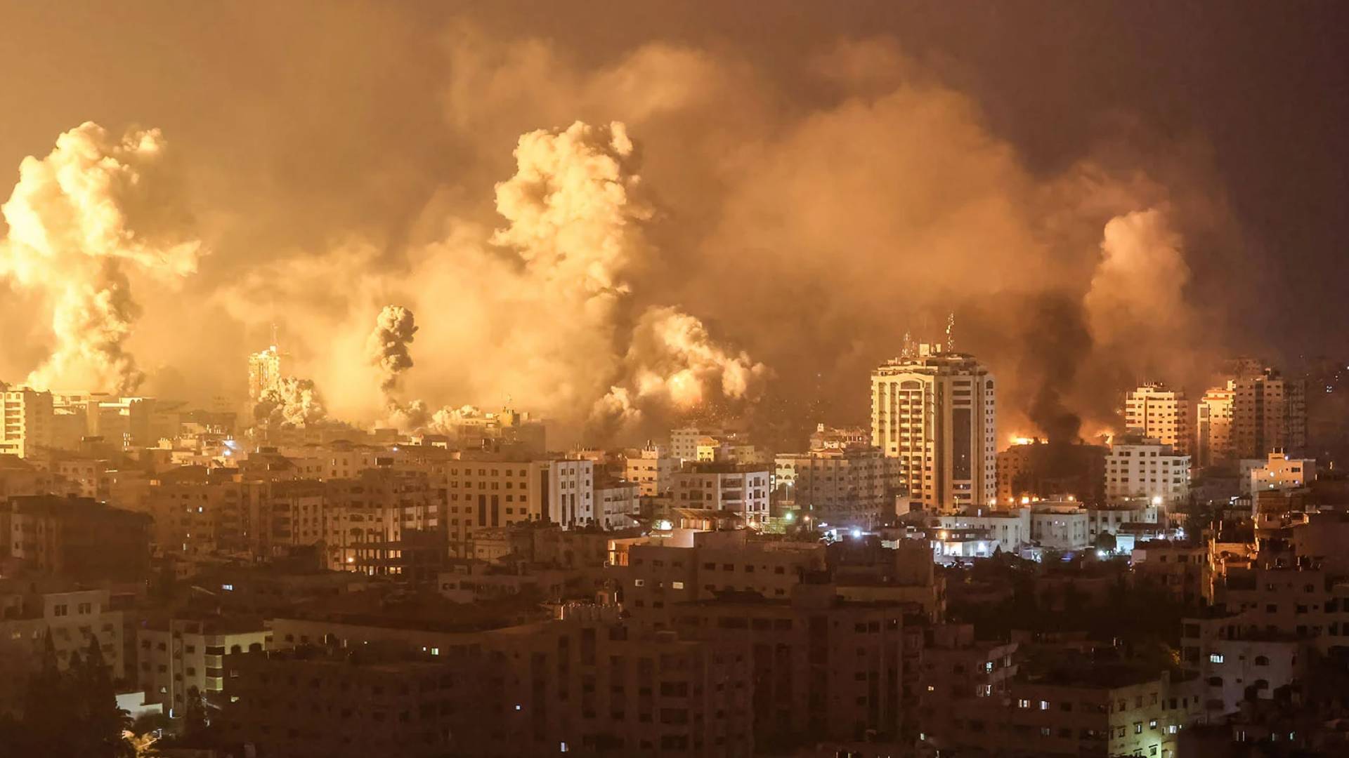 تفجير اللاحتلال لمناطق في غزة -أرشيفية