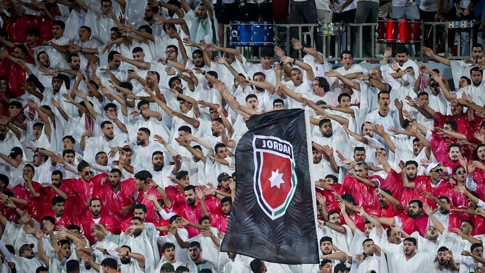 الألتراس في مباراة الأردن وعمان