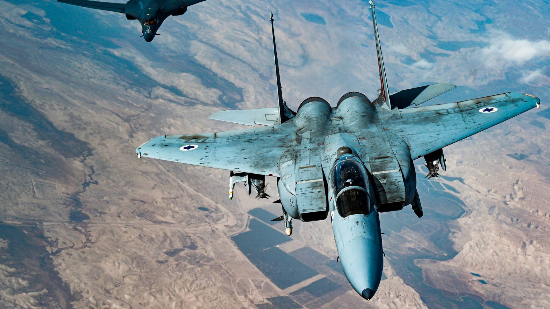 طائرة حربية تابعة لجيش الاحتلال