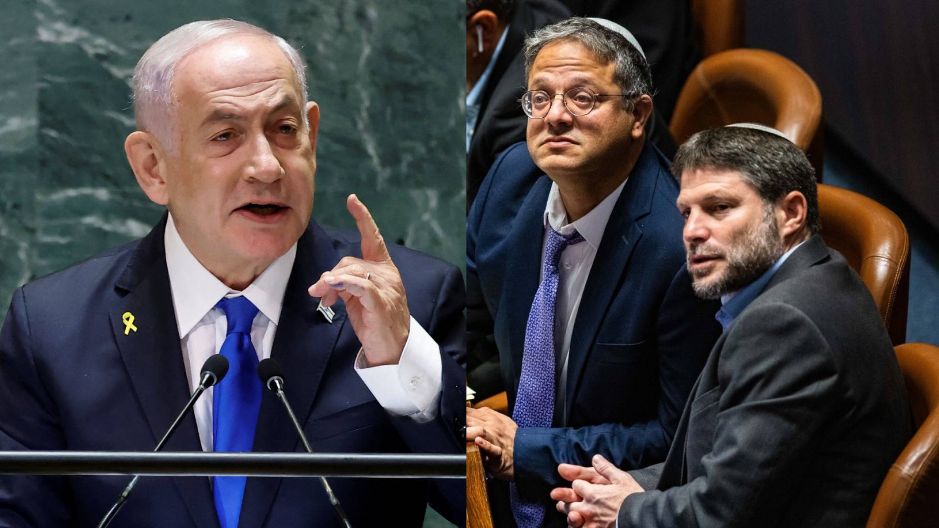 وزراء في حكومة الاحتلال