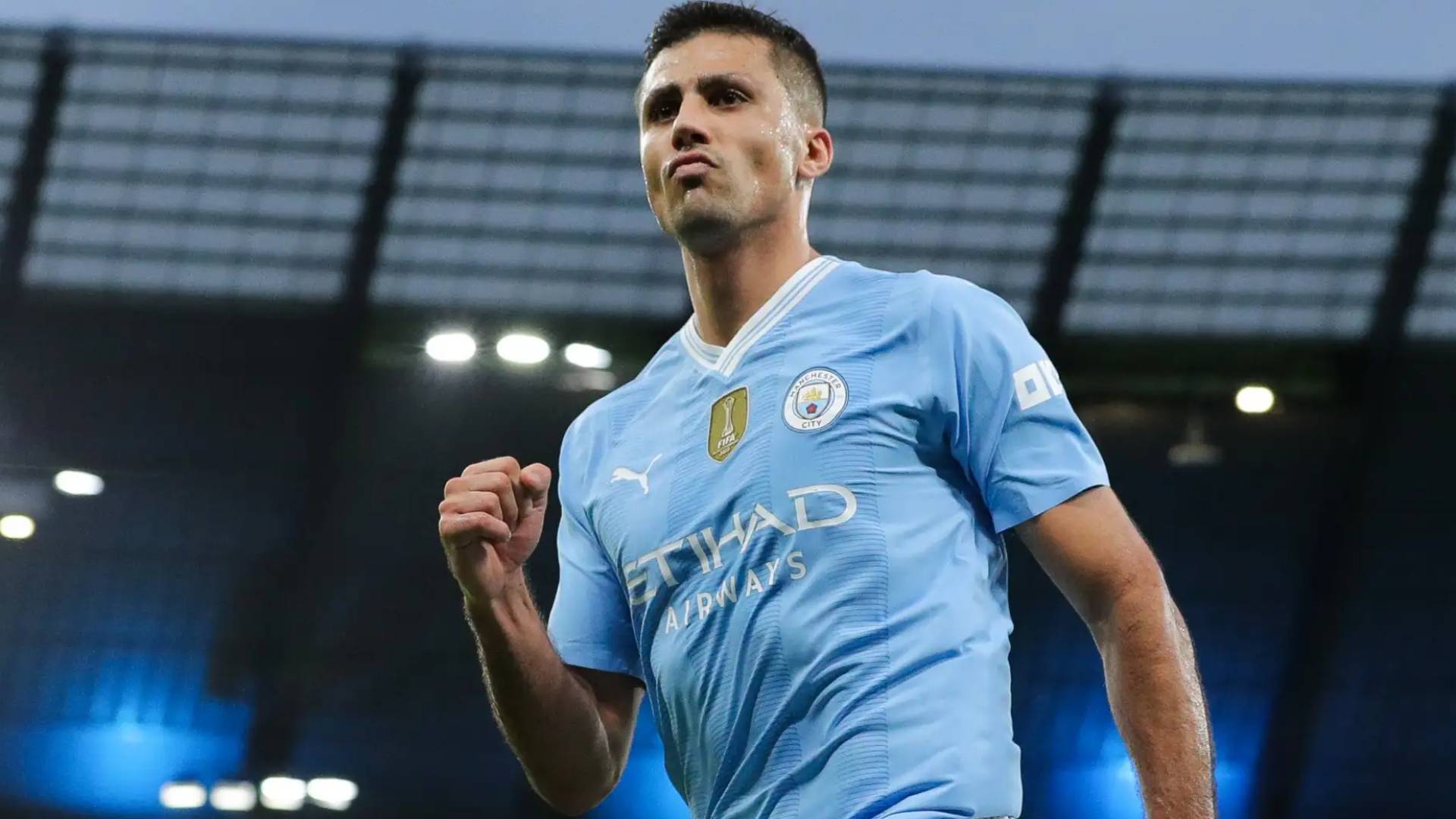 الإسباني رودري لاعب مانشستر سيتي