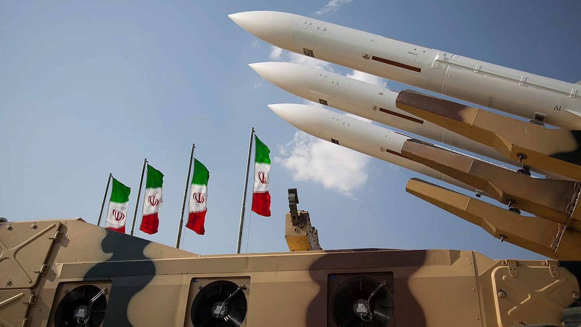 صورة تعبر عن صواريخ إيرانية