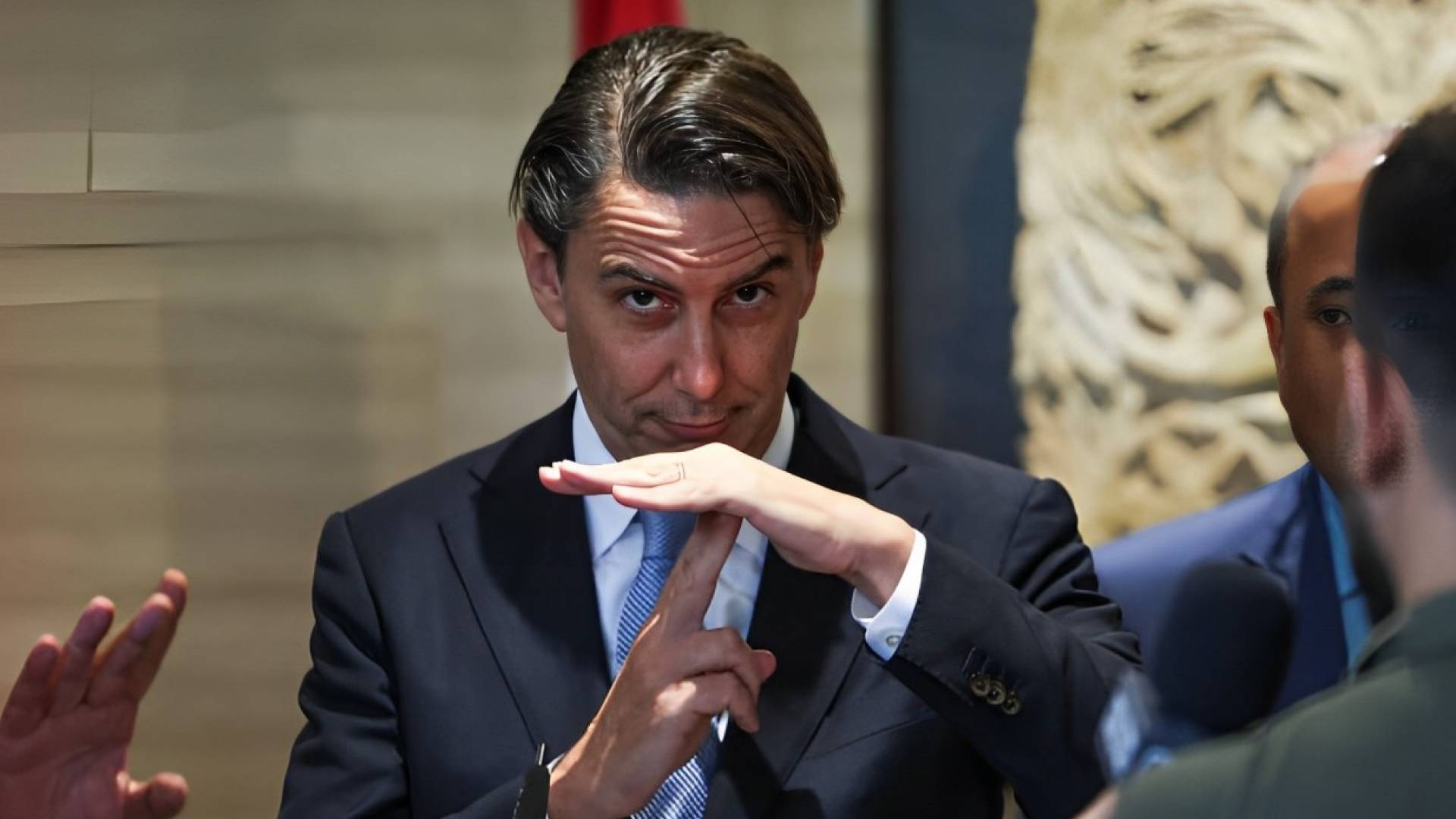 المبعوث الأمريكي إلى منطقة الشرق الأوسط آموس هوكستين