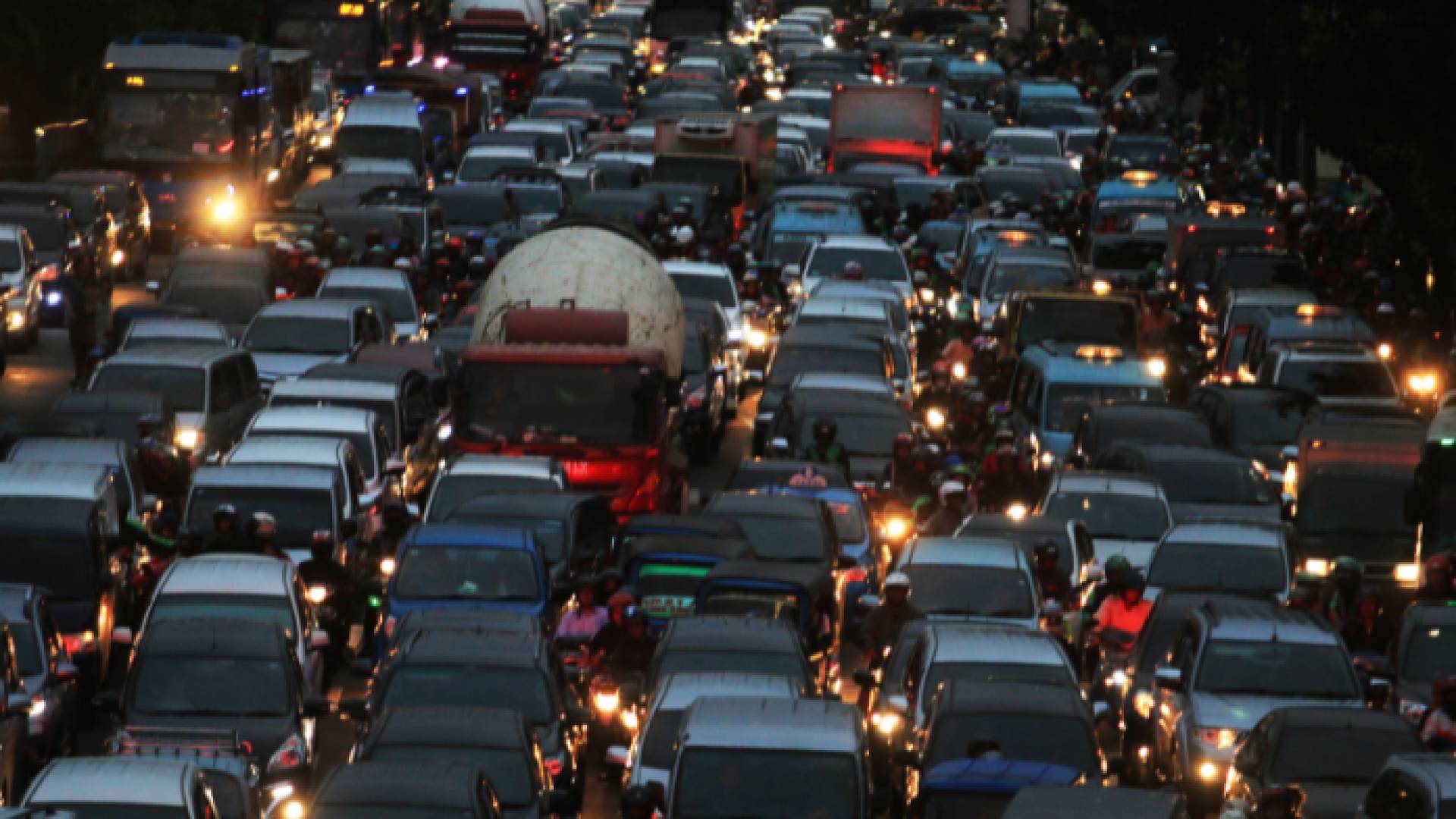 صورة تعبيرية لتباطؤ مروري