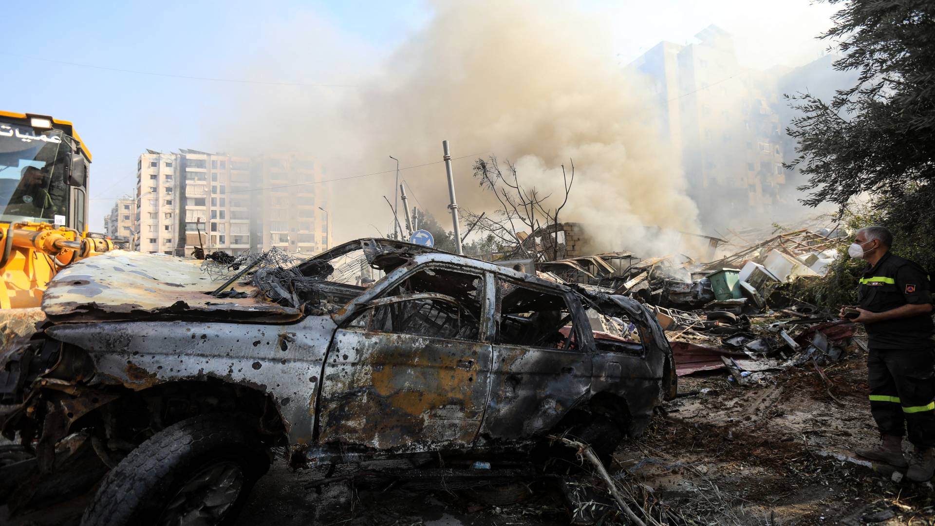 قصف مواقع في لبنان "أرشيفية"