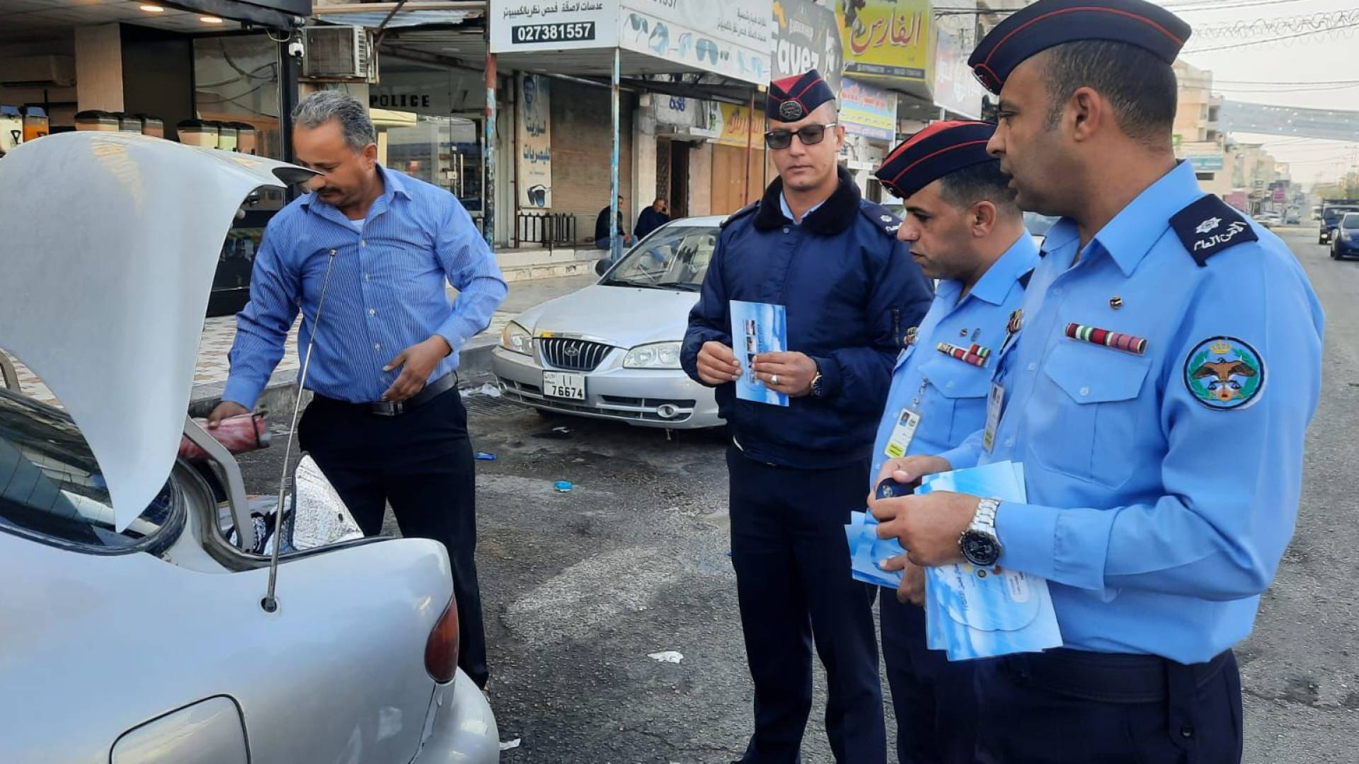 تنفيذ الحملة الشتوية على المركبات