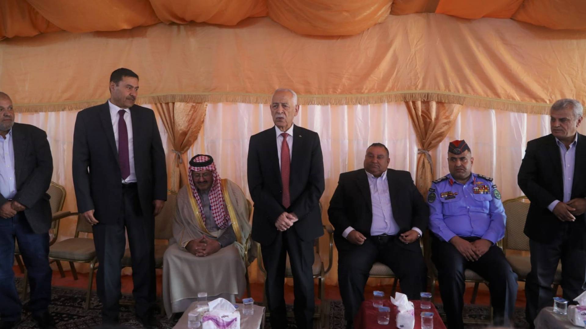 العيسوي يعزي عشائر الغويري والمعايطة والعليمات