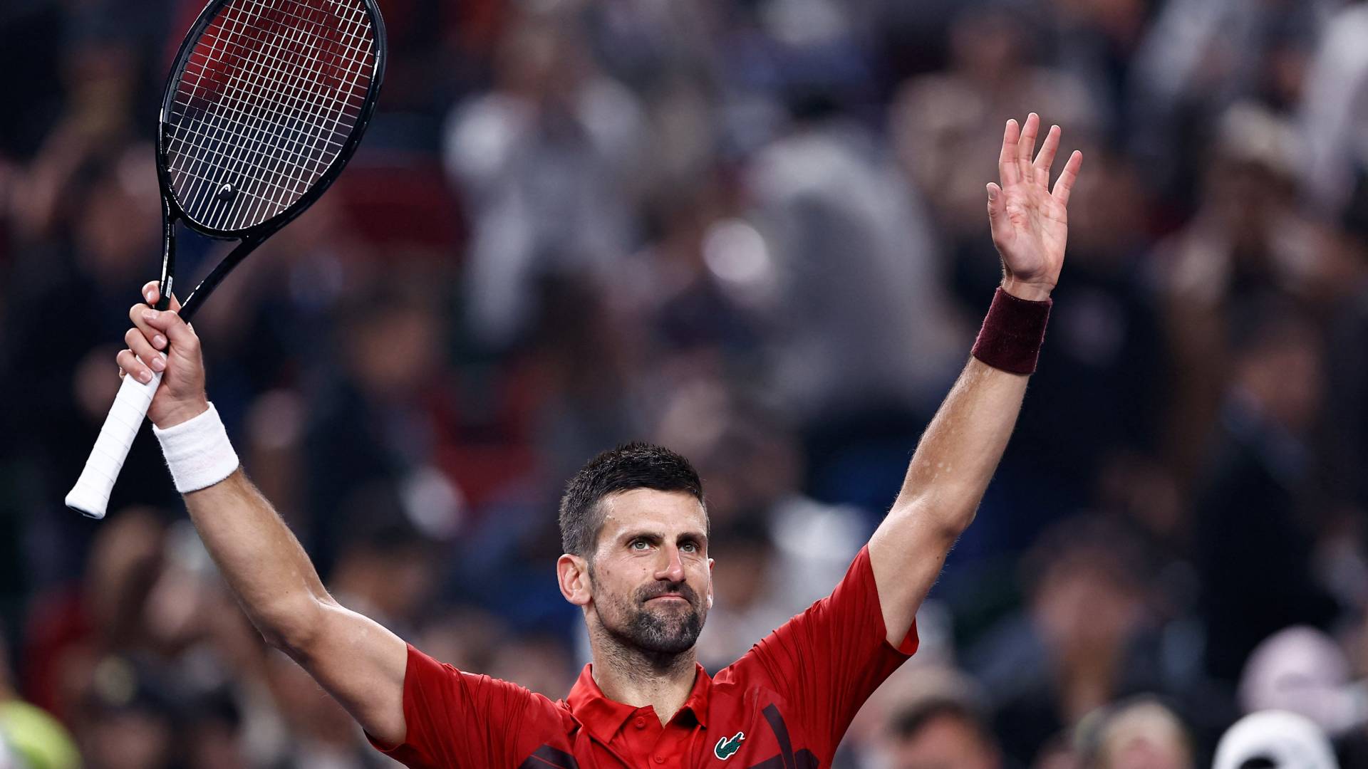 لاعب التنس الصربي نوفاك دجوكوفيتش