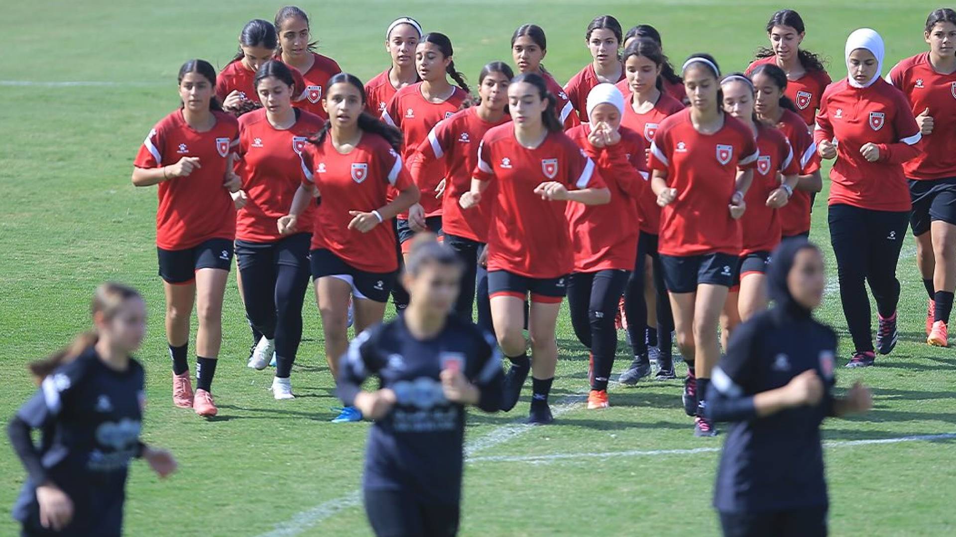 المنتخب الوطني النسوي تحت 17 عاما ينهي تحضيراته لمواجهة المنتخب المصري وديا