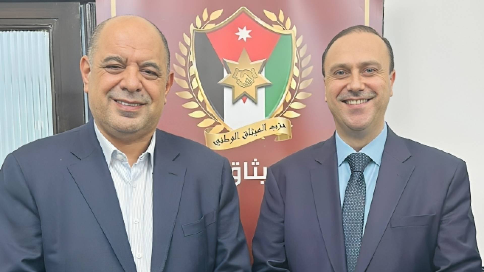 احمد الهناندة والدكتور محمد حسين المومني