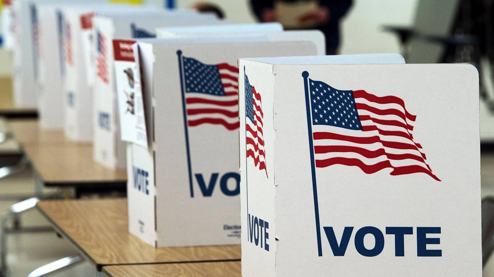 صناديق اقتراع أمريكية - أرشيفية