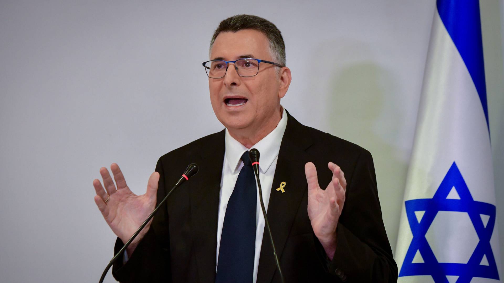 وزير خارجية الاحتلال جدعون ساعر