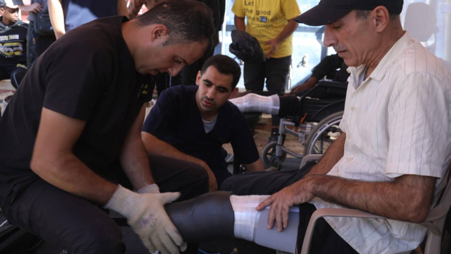 تركيب أطراف صناعية ضمن مبادرة استعادة الأمل في غزة