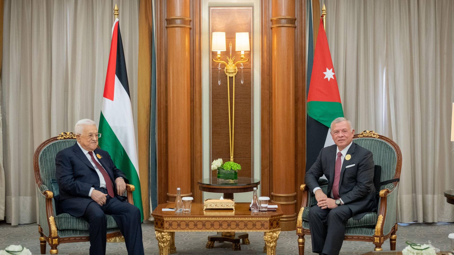 جلالة الملك عبدالله الثاني والرئيس المصري عبدالفتاح السيسي