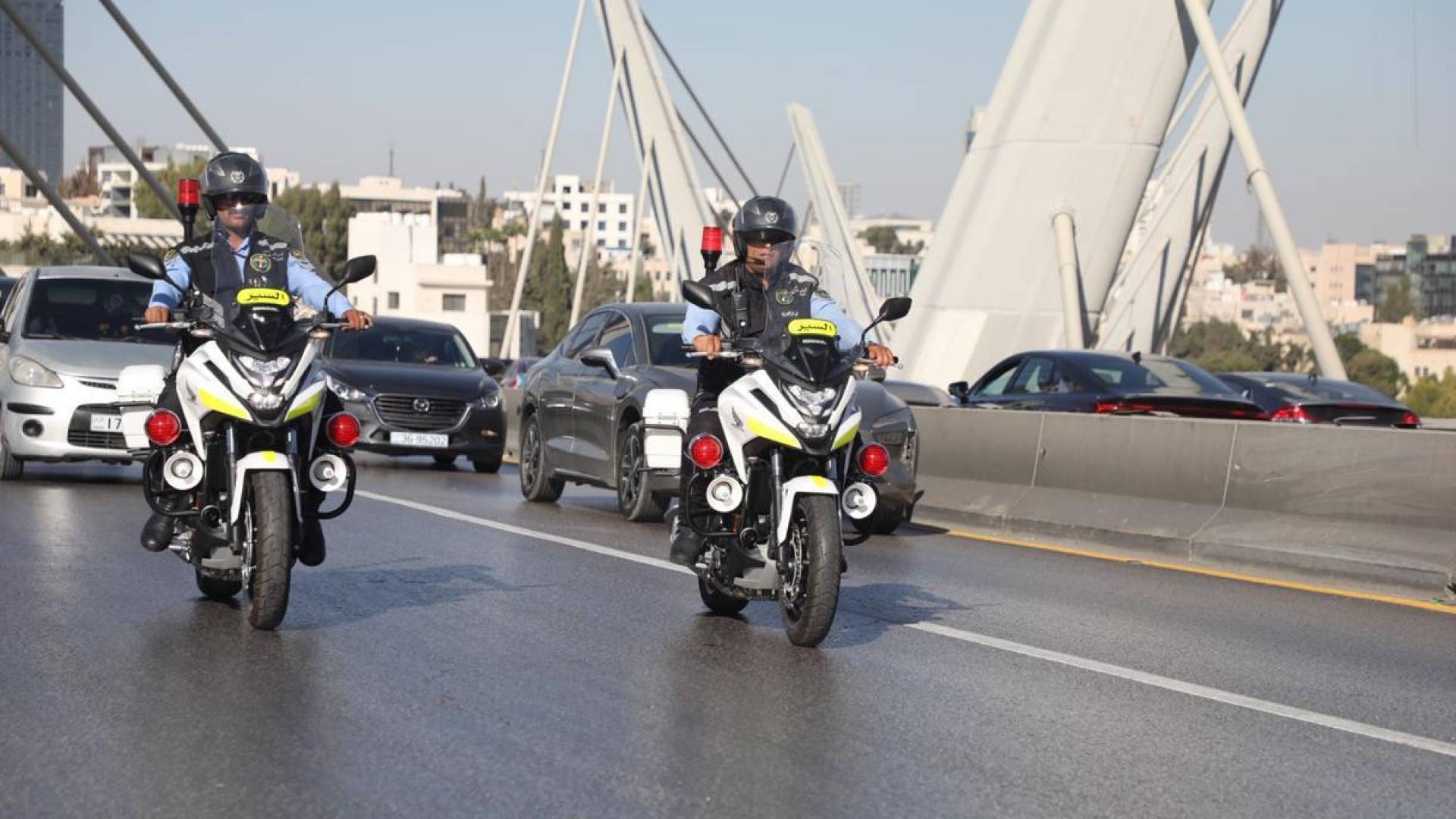 دراجات نارية تابعة لإدارة السير - أرشيفية
