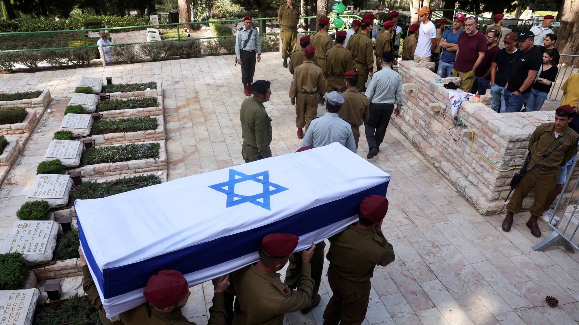 جنازة لأحد جنود الاحتلال