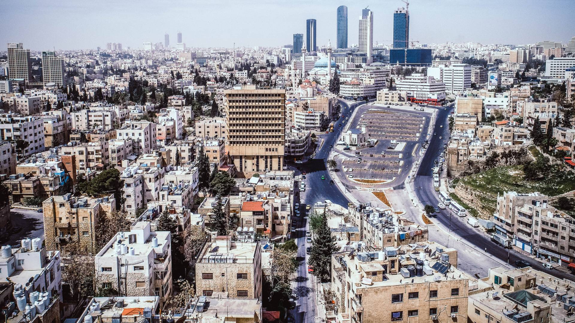 صورة عامة لشقق السكنية في عمان