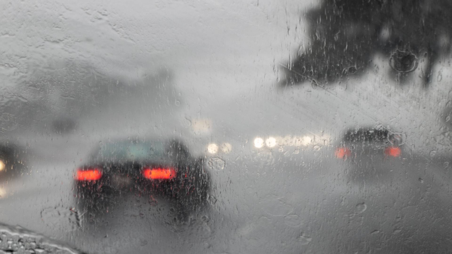 صورة تظهر الأمطار