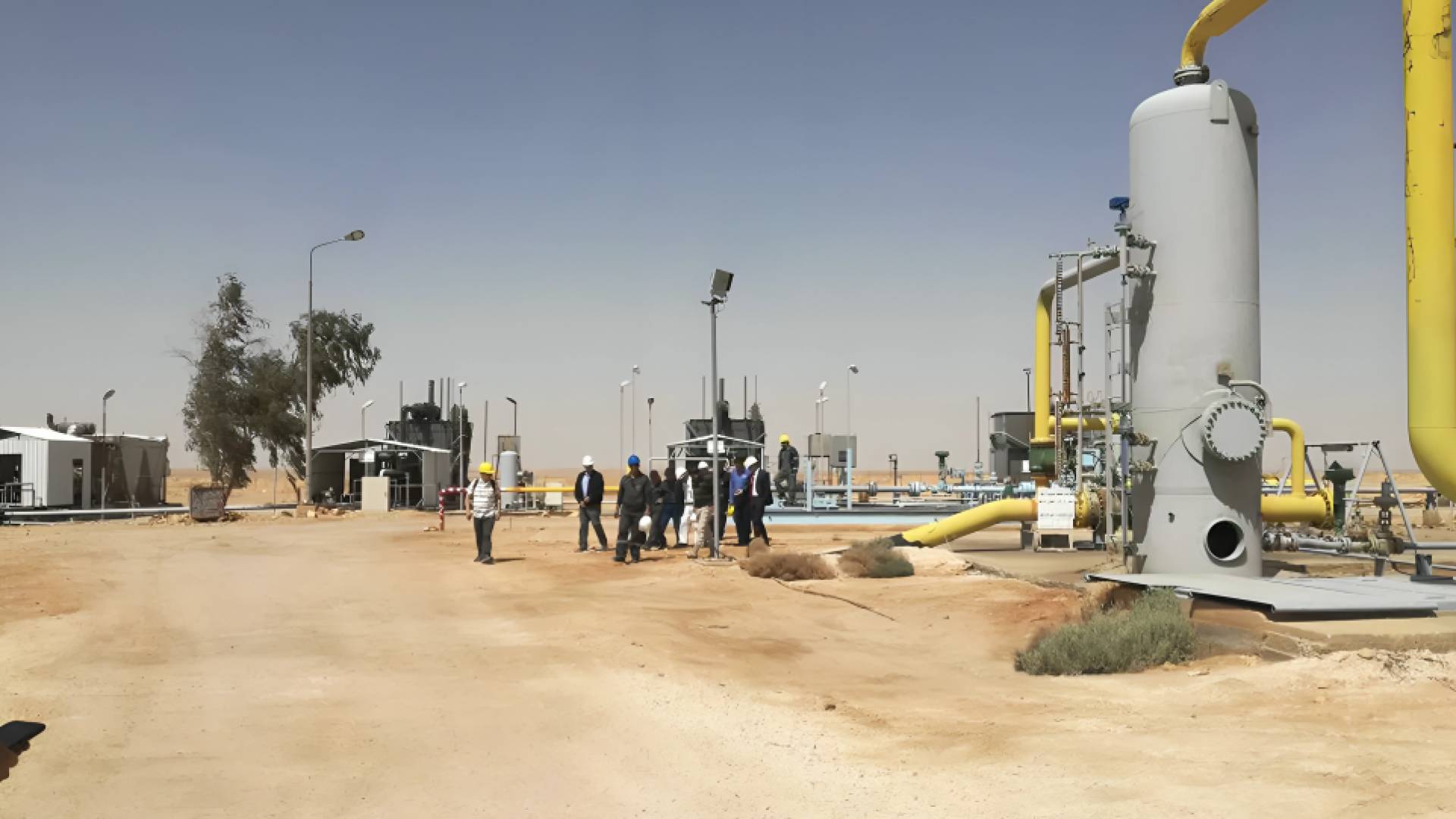 مؤتمر صحفي لإعلان احتياطيات الغاز الطبيعي في حقل الريشة الثلاثاء