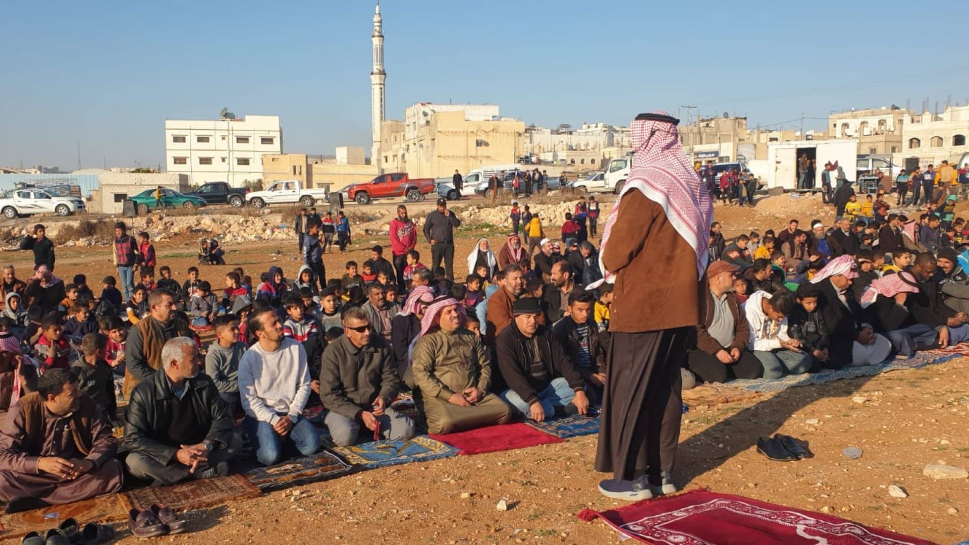 أردنينون يؤدون صلاة الاستستقاء