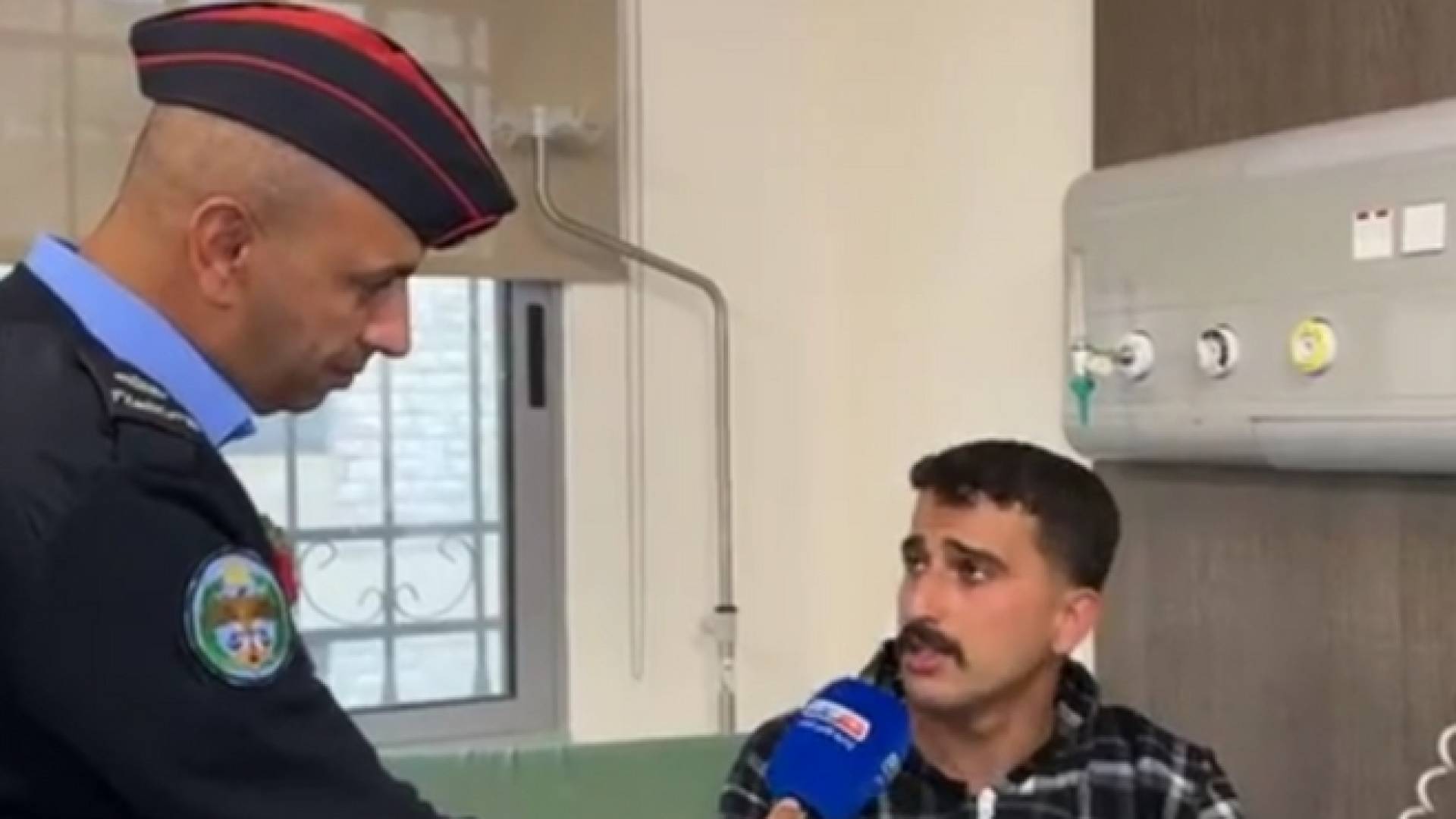 مقابلة مع أحد مصابي الأجهزة الامنية