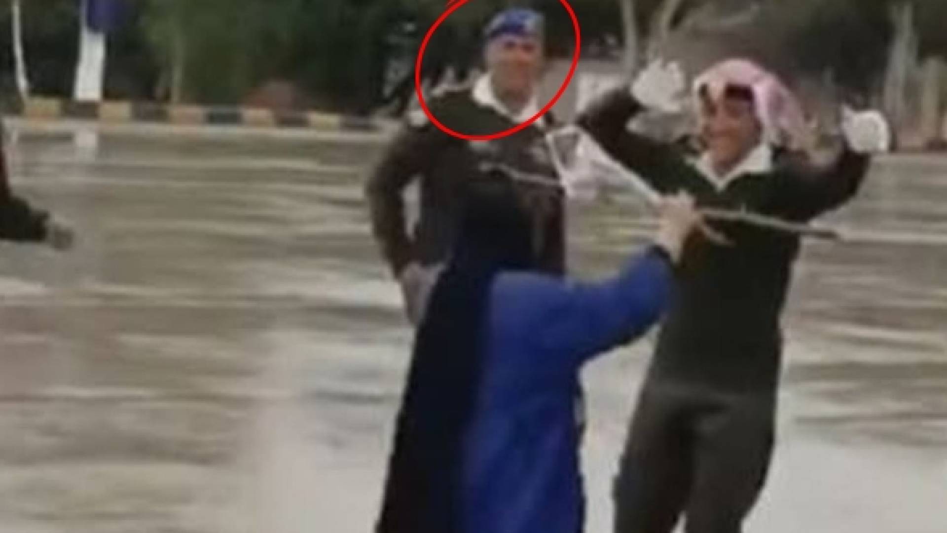 صورة من مقطع الفيديو المتداول