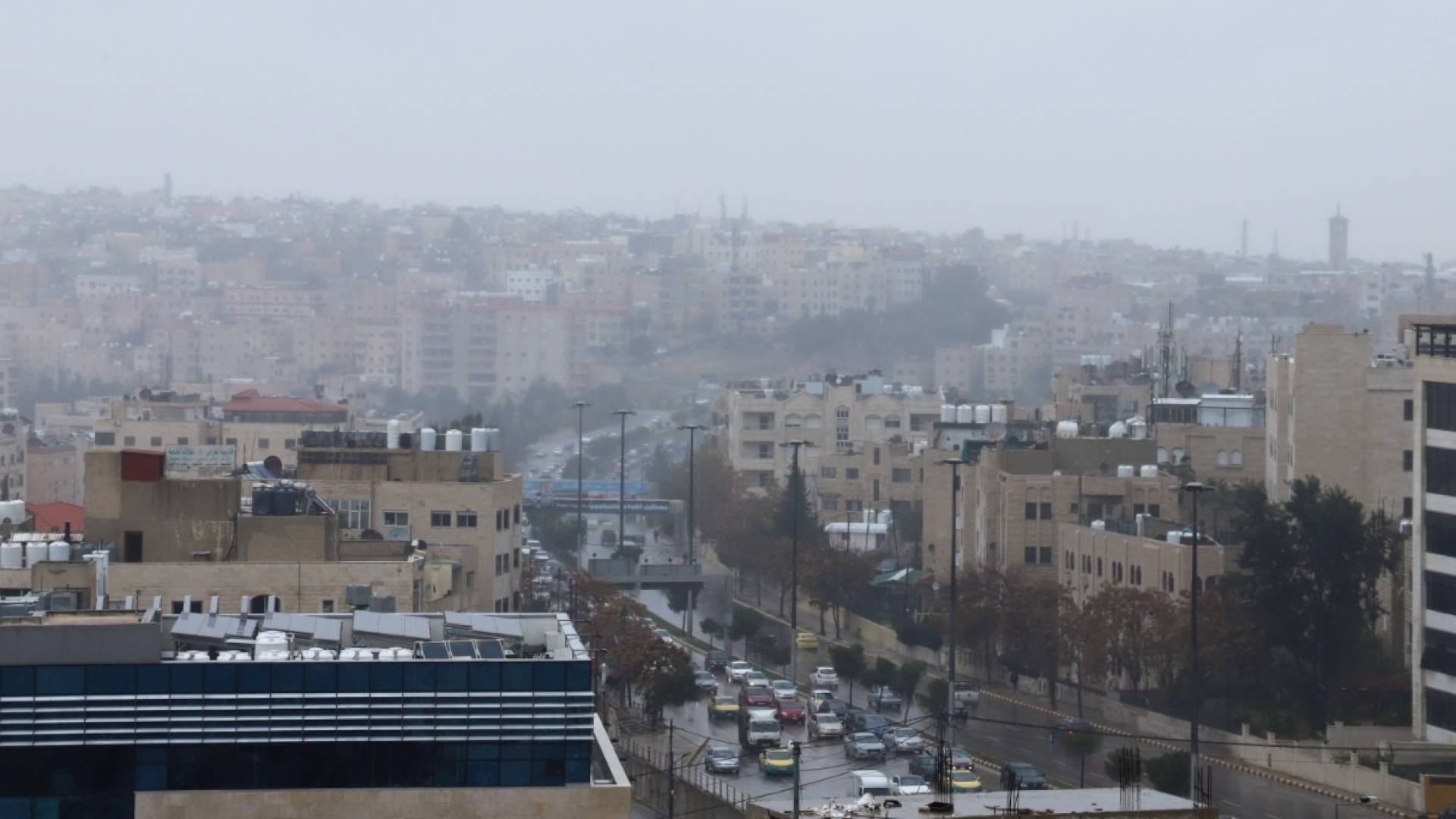 لقطة عامة للعاصمة عمان