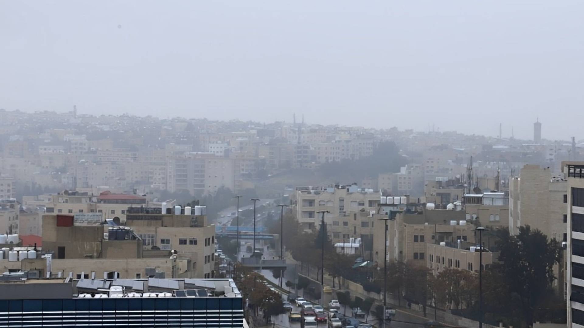 لقطة عامة للعاصمة عمان