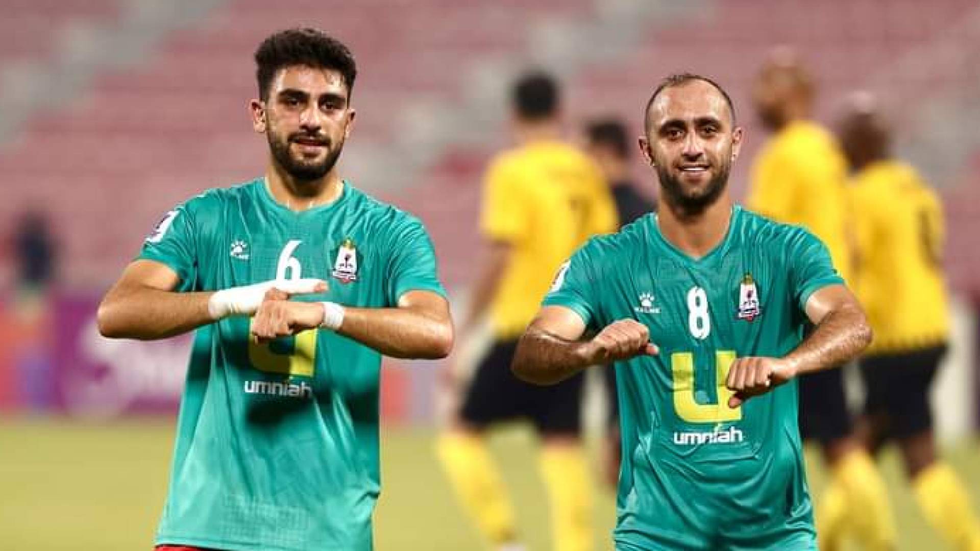 لاعبو فريق الوحدات