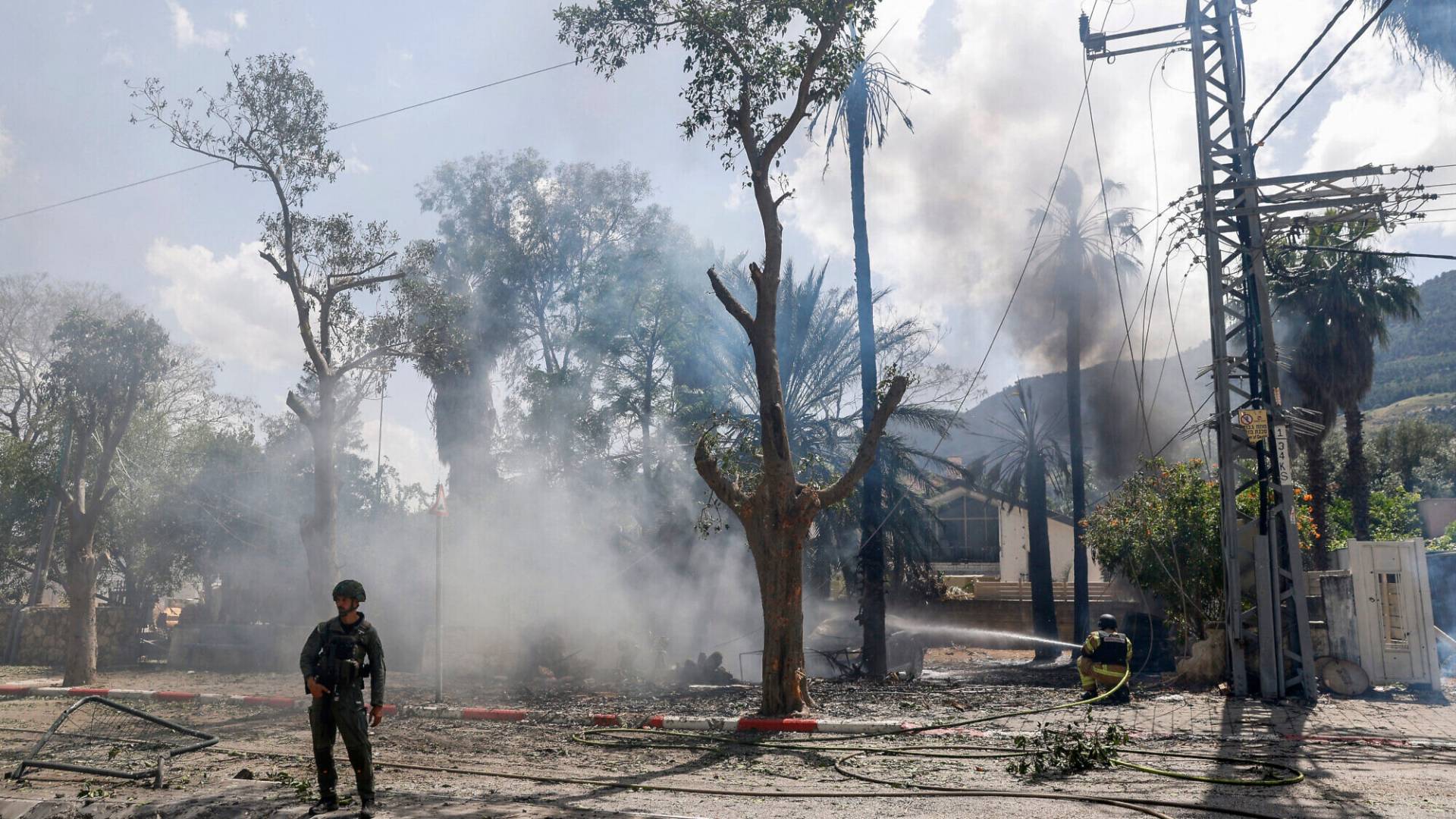 صاروخ يستهدف مستوطنة "كريات شمونة" شمالي فلسطين المحتلة