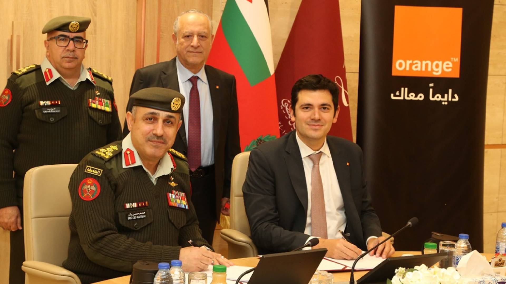 أورنج الأردن تجدد اتفاقية خدمات الخلوي للقوات المسلحة الأردنية – الجيش العربي