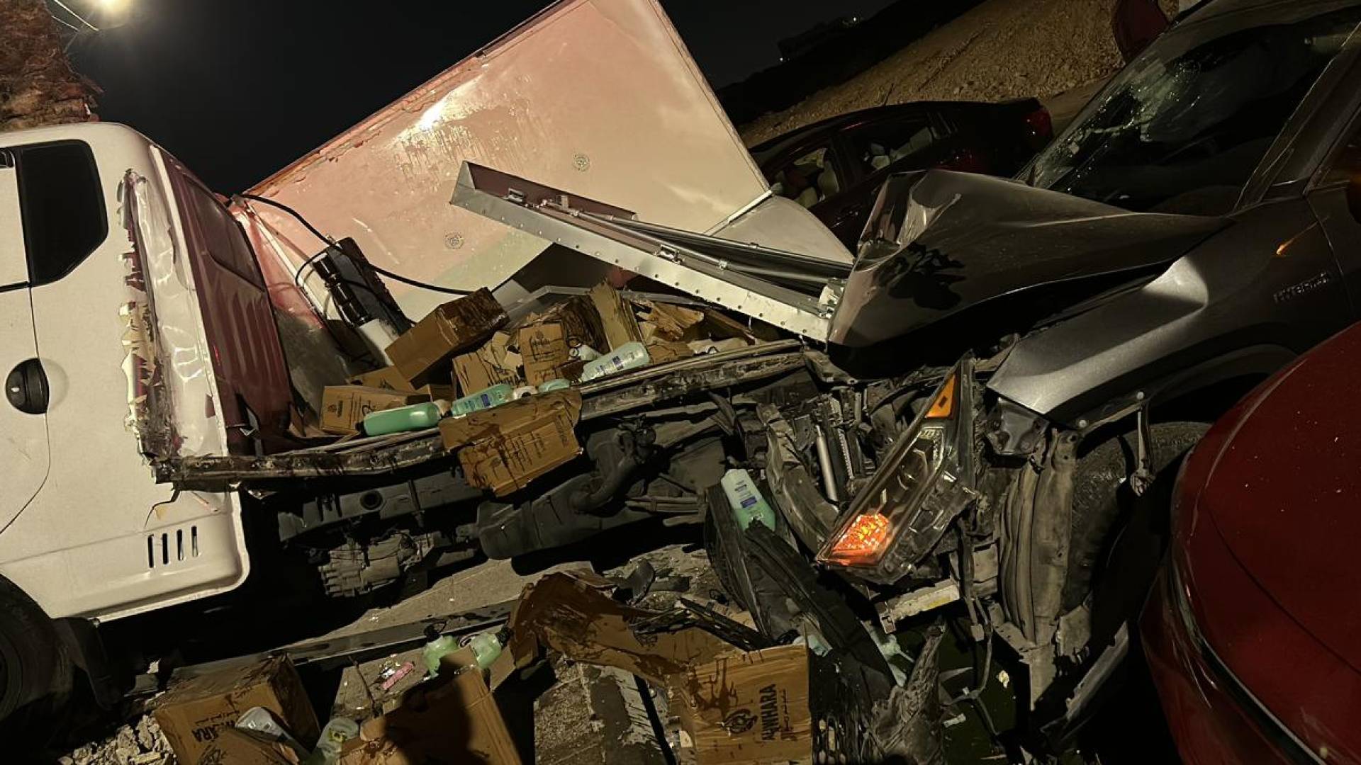 جانب من الحادث