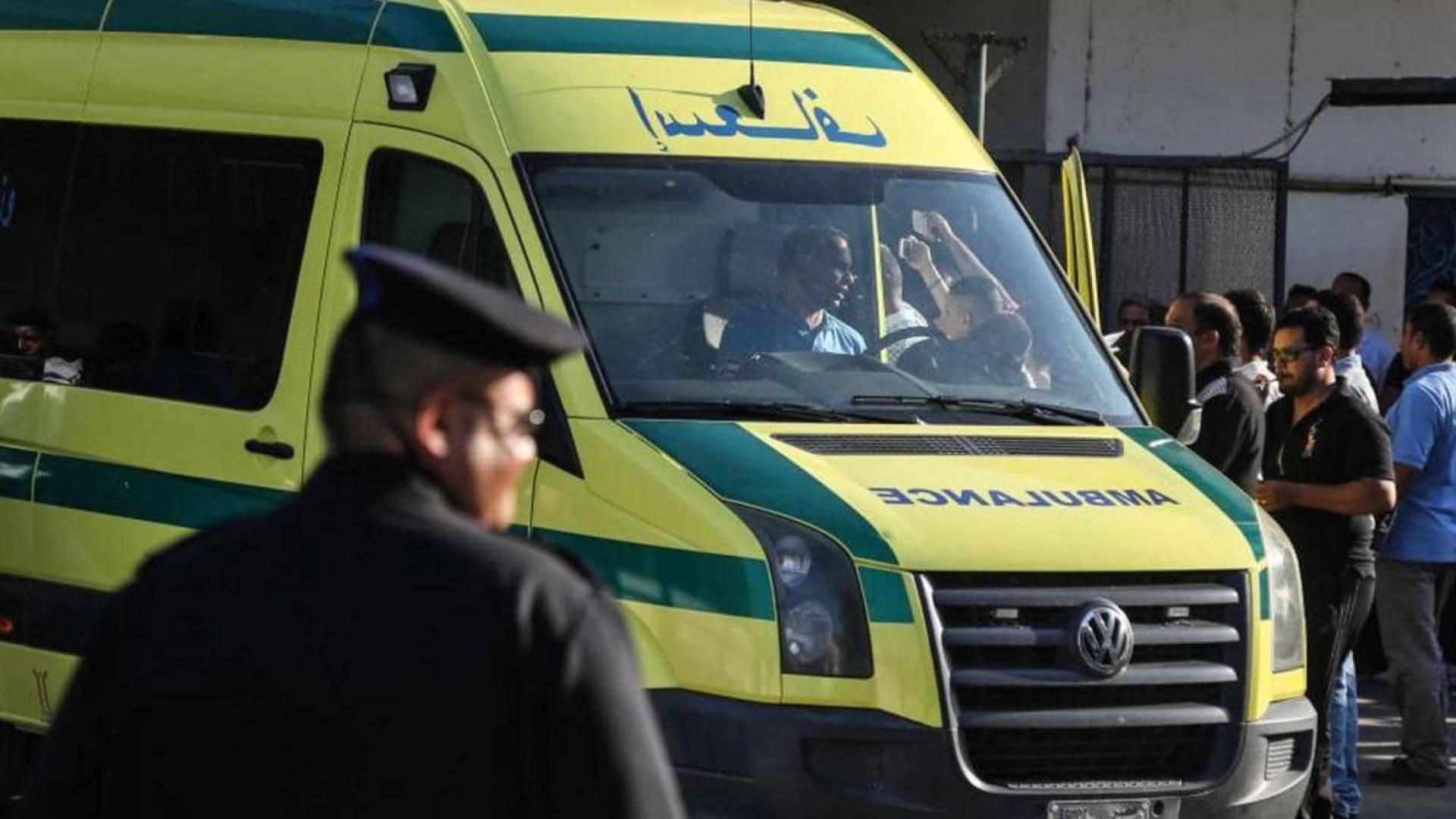 سيارة اسعاف مصرية