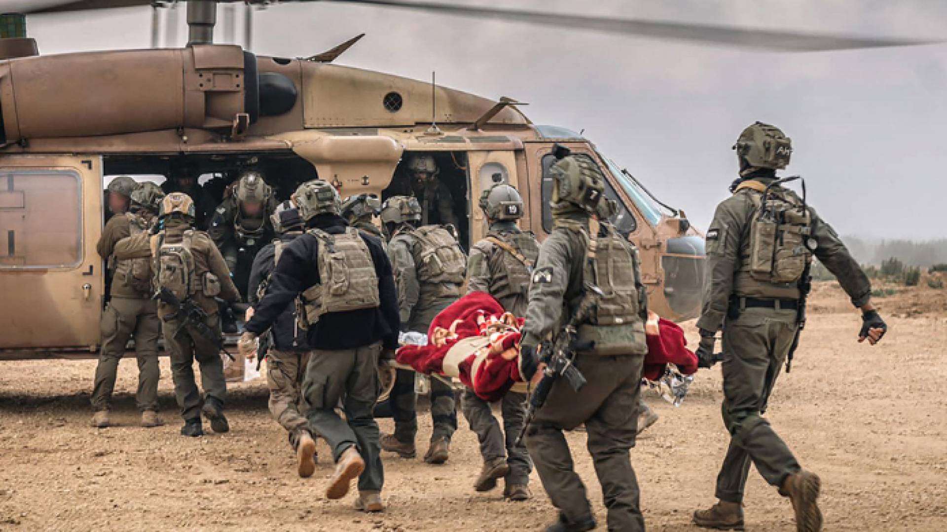 اخلاء قتلى جيش الاحتلال