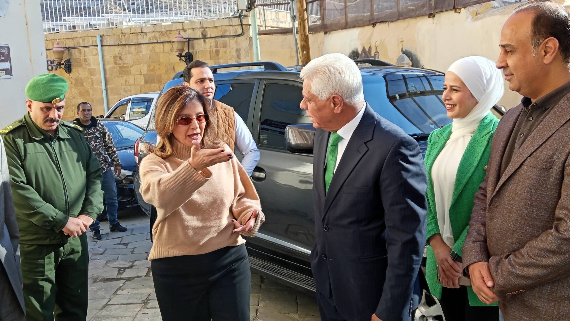 الأميرة دانا فراس تزور السلط برفقة وفد دولي لتعزيز التعاون في مجال التراث