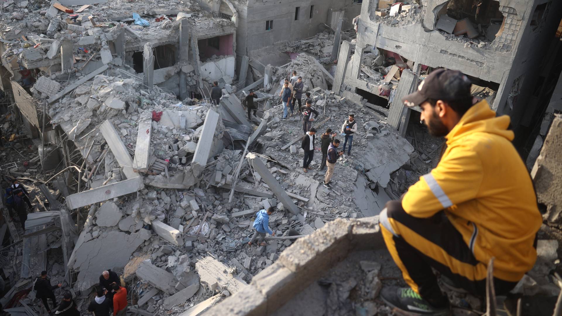 آثار الدمار في قطاع غزة