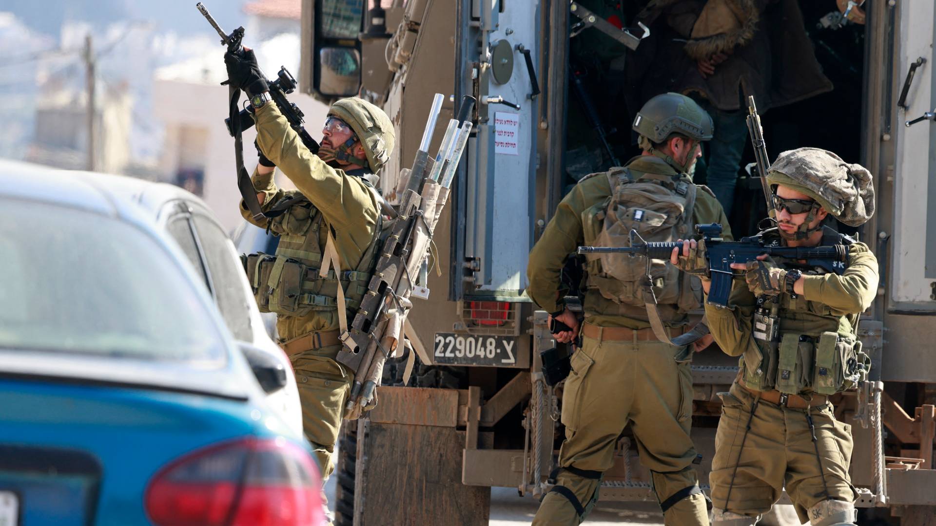 جيش الاحتلال في الضفة الغربية