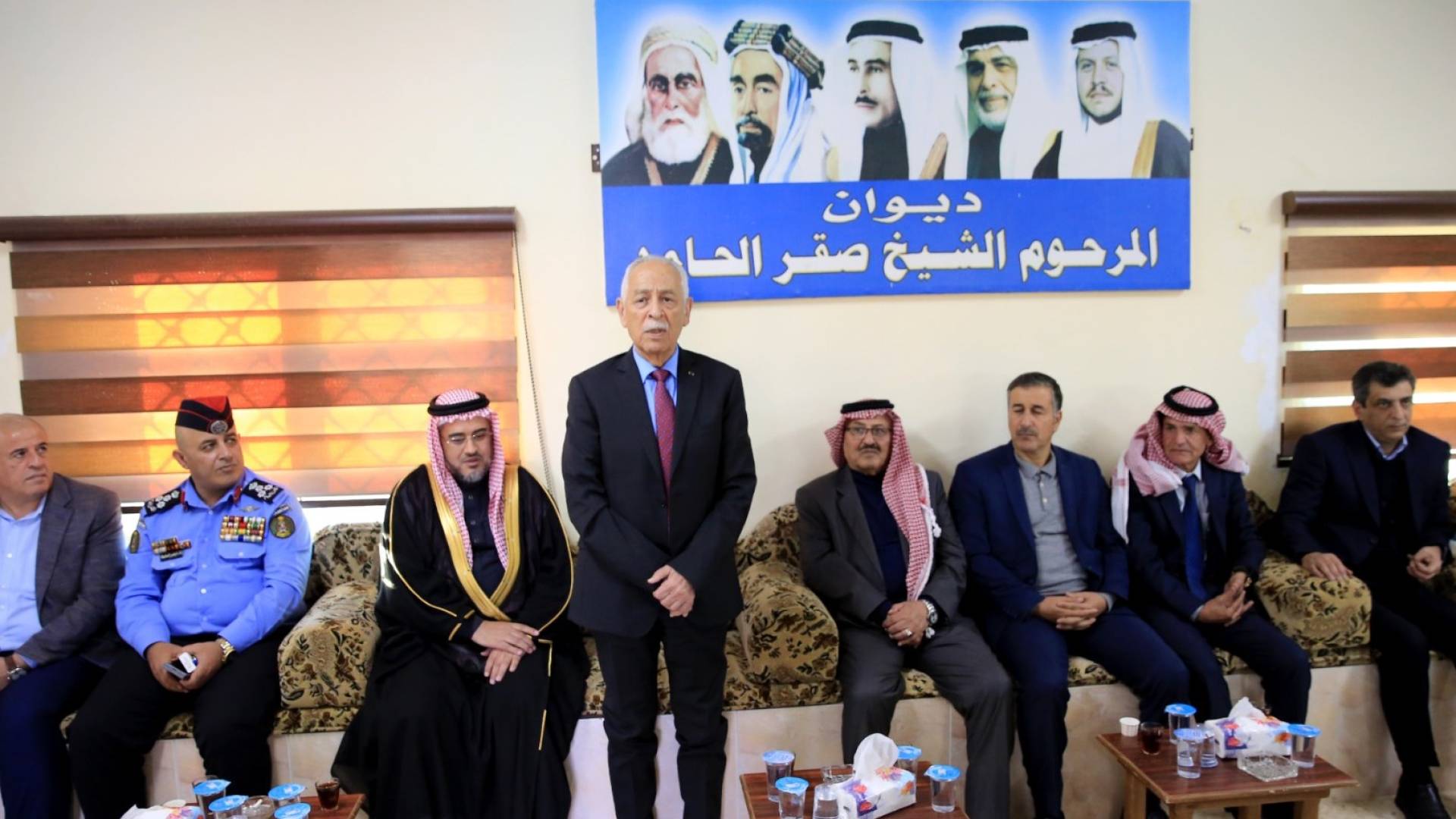 العيسوي يعزي عشيرتي الشوابكة والحامد