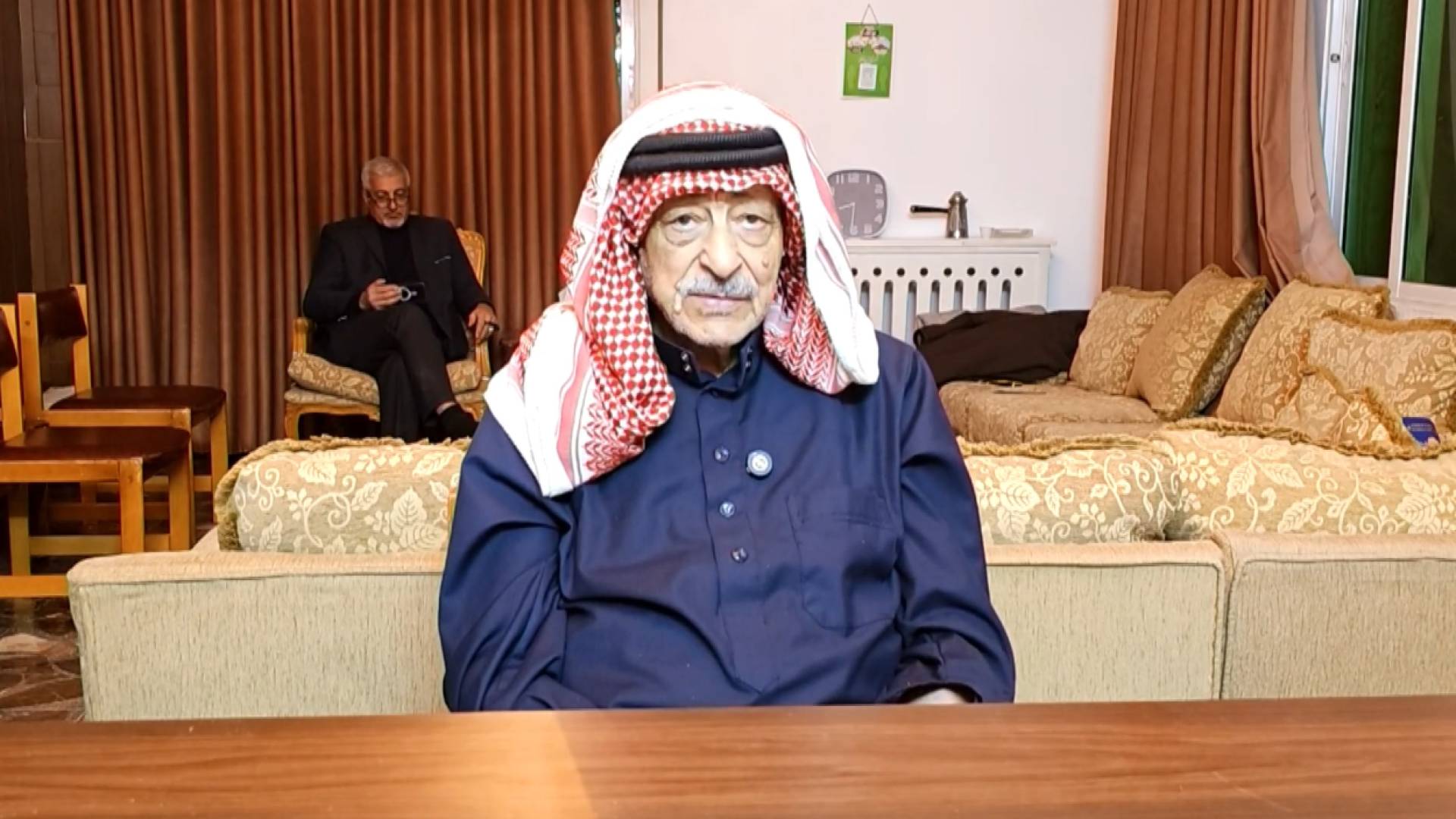 بشير حسن البطاينة والد أسامة البطاينة المعتقل في سوريا