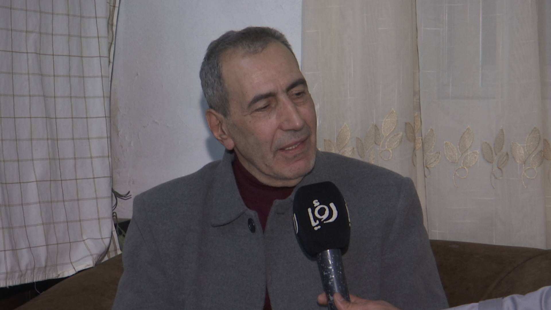 خلال مقابلة وليد بركات