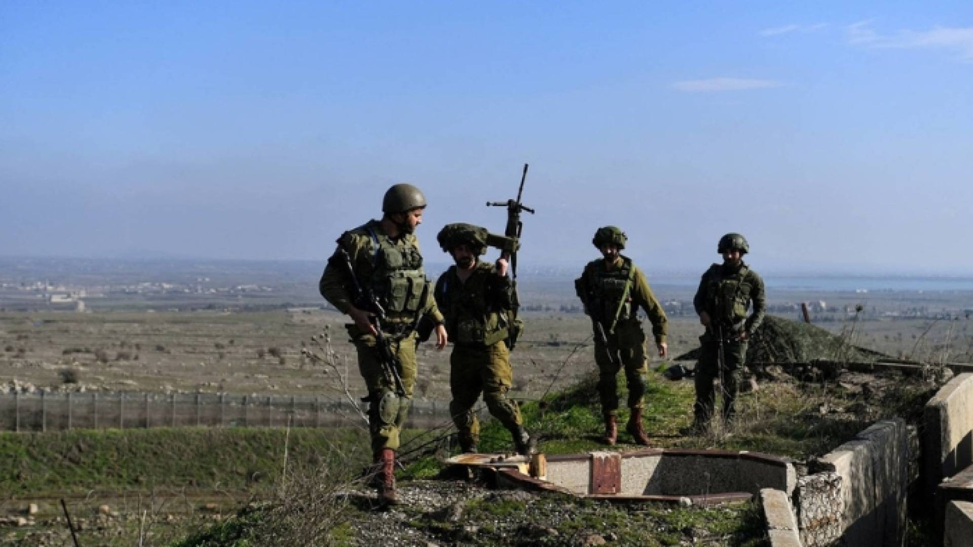 جيش الاحتلال داخل الاراضي السورية