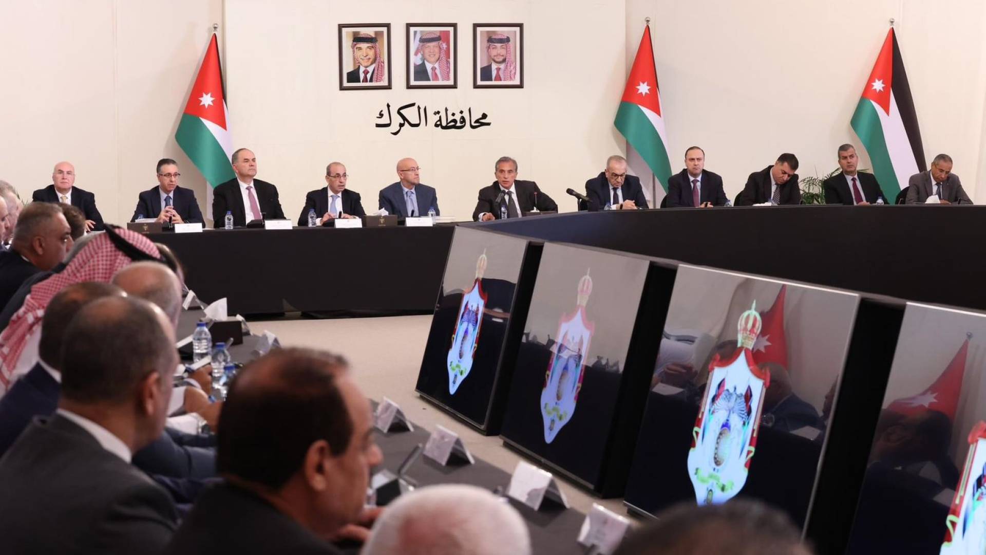 مجلس الوزراء في محافظة الكرك (أرشيفية)