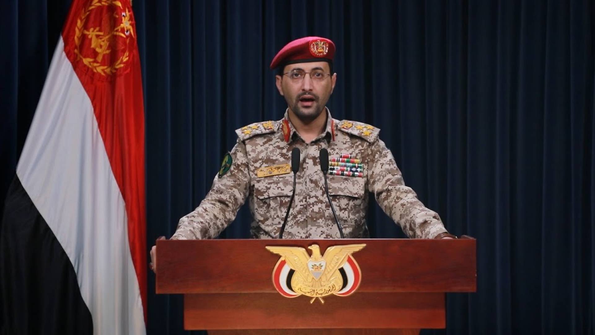 الناطق العسكري باسم جماعة الحوثي يحيى سريع