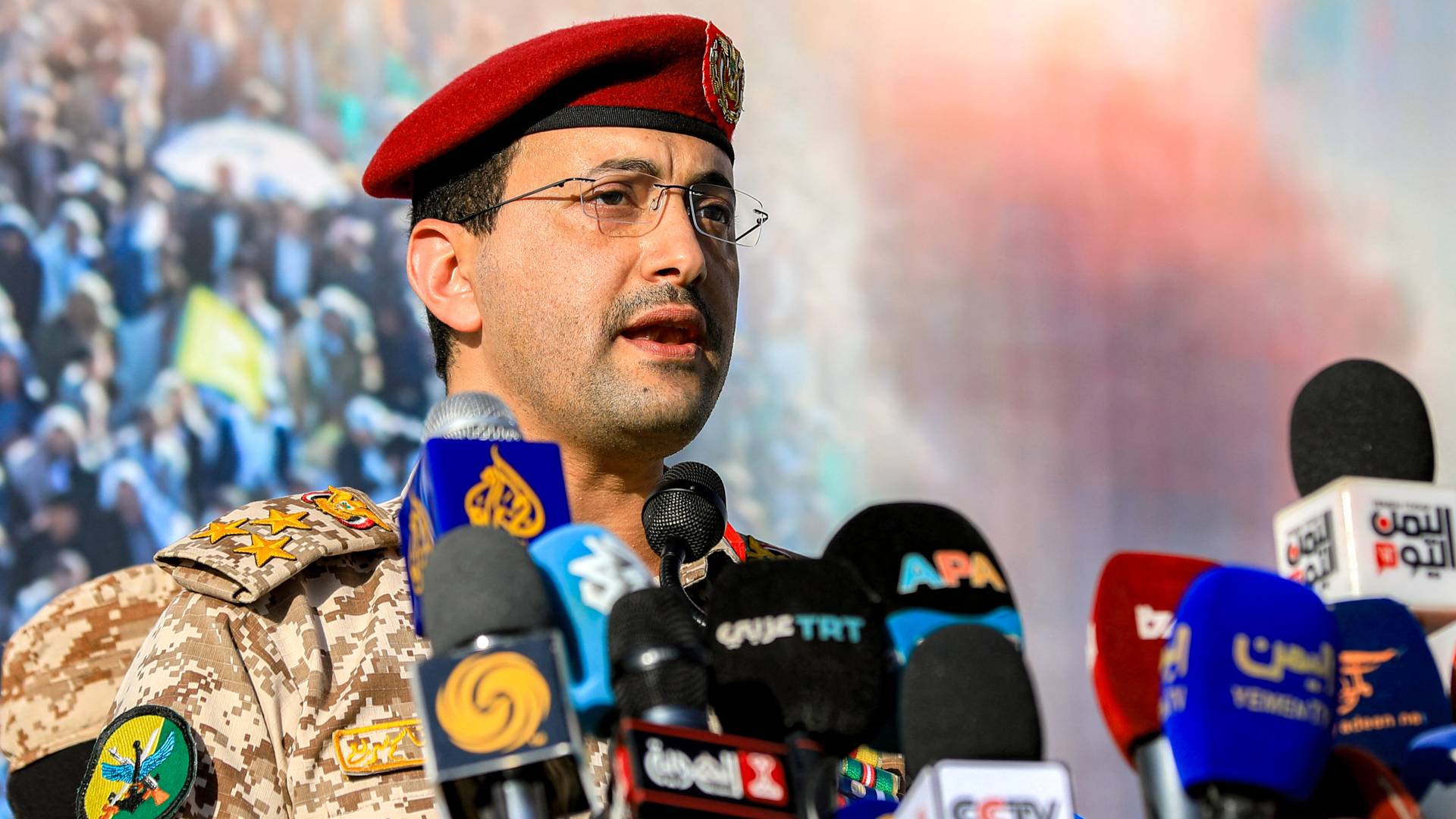 المتحدث العسكري باسم أنصار الله الحوثيين يحيى سريع