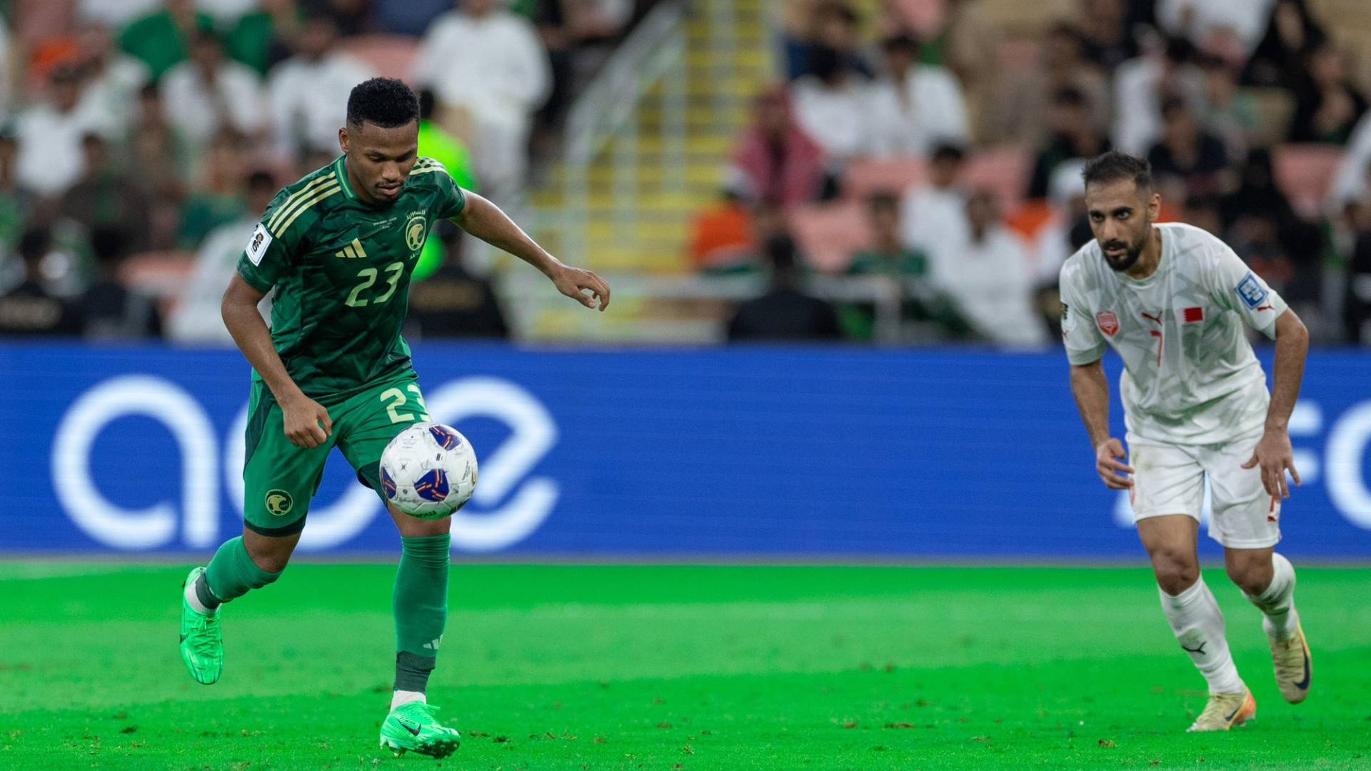 المنتخب السعودي والبحريني ضمن منافسات خليجي 26