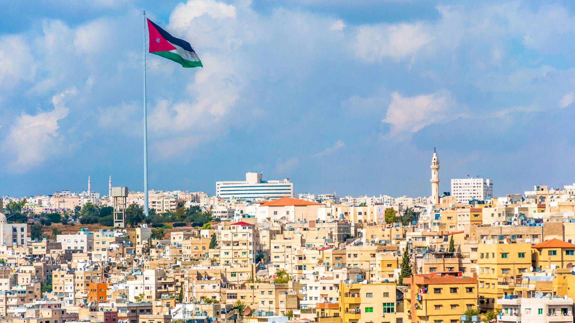 صورة عامة للعاصمة عمان