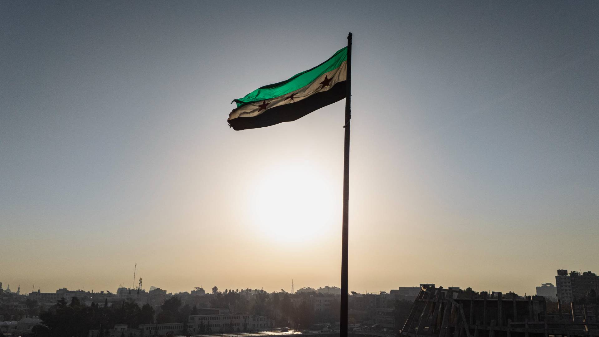 علم سوريا الجديد