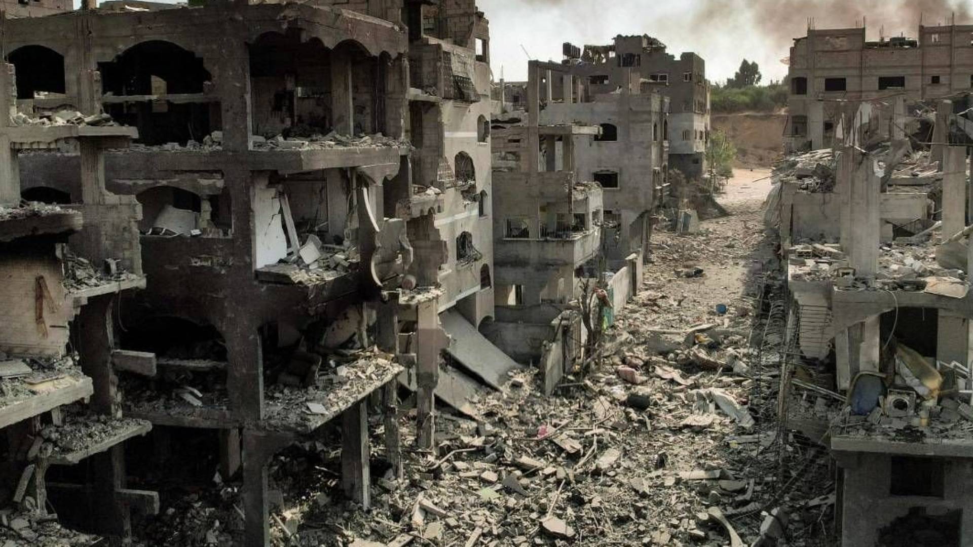 الدمار في قطاع غزة