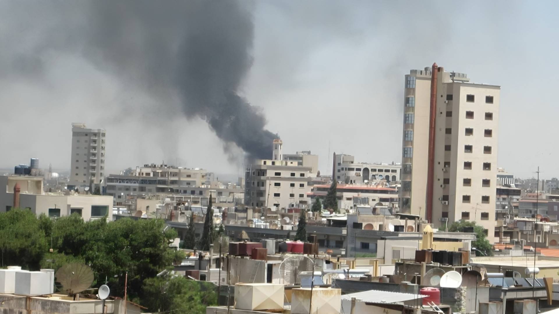 الشرطة السورية توضح حول الانفجار الضخم في حمص الجمعة